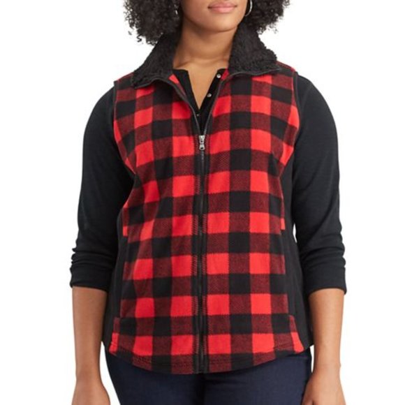 Chaps Jackets & Blazers - Chaps Buffalo Plaid Vest